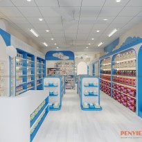 Mẫu thiết kế nội thất shop mẹ và bé Baby Plus tại Thanh Hóa